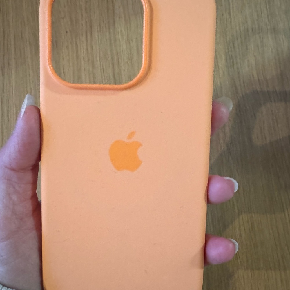 Apple Vibrant Orange iPhone 15 Pro Case
